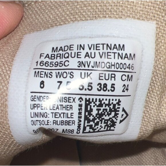 Converse Vintage look CTAS Pro Leather Mid 2000s Womens 7.5 Mens 5.5 - Picture 6 of 7